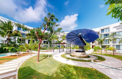Tulum Apartamento | Modern Studio W/ Shared Pool, High-Speed WiFi, Central AC & Private Balcony!