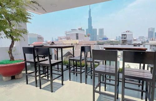 Thao Dien Apartamento | Modern Studio with Balcony - Center of Thảo Điền