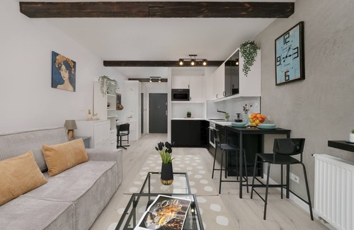 Lodz Apartamento | Modern Studio With Balcony by Renters