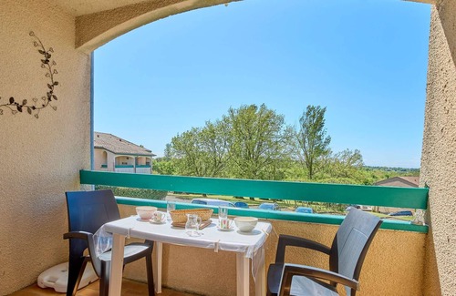 Barbotan-les-Thermes Apartamento | Moderno T1 bis con balcón, Wifi, 2 pers
