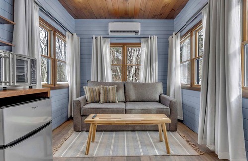 Great Valley Cabina | Modern Tiny Home, Wraparound Deck