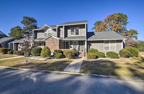 Pinehurst Casa | Modern Townhome with Deck and Golf Course Views!