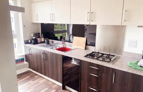 Glasgow Apartamento | Modern Two Bed Glasgow Apartment with Free Parking