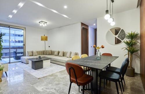 Casablanca Apartamento | Modern Unit in Casa Finance City With Free Parking