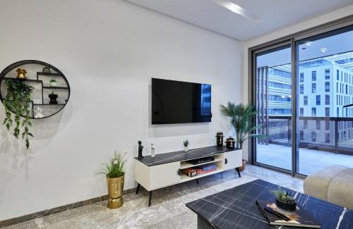 Casablanca Apartamento | Modern Unit in Casa Finance City With Free Parking