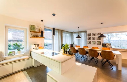 Wald Villa | Modern villa in nature with pool, garden and large living room