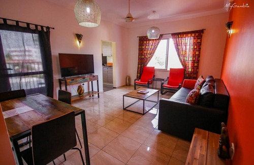 Brusubi Apartamento | Modern Well run Apartments with pool, walking distance to the beach