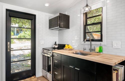 Arroyo Grande Cabaña | Modern Wine Country Tiny Home with Gas Fire Pit