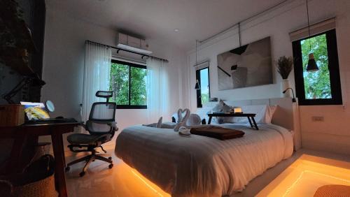 Hin Hong Casa | Modern Zen Houses Soft mattress 900 Mbps 10min beach