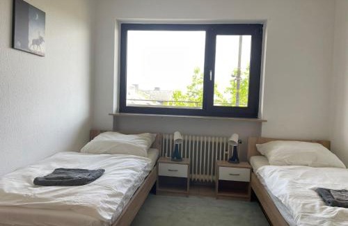 Kaiserlei Apartamento | Moderne 3-Zimmer Wohnung mit Balkon nahe Frankfurt