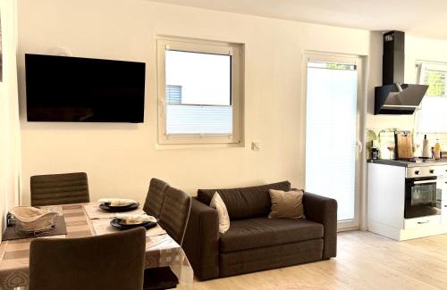 Meckenbeuren Apartamento | Moderne Ferienwohnung nahe Ravensburger Spieleland & Friedrichshafen - mit Außenbereich