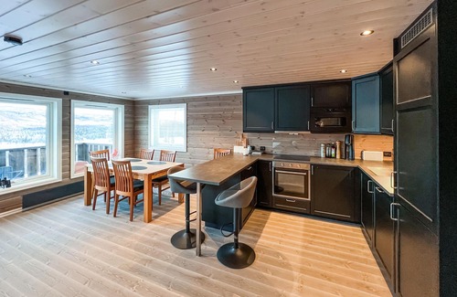 Vang Casa | Moderne hytte midt i skibakken