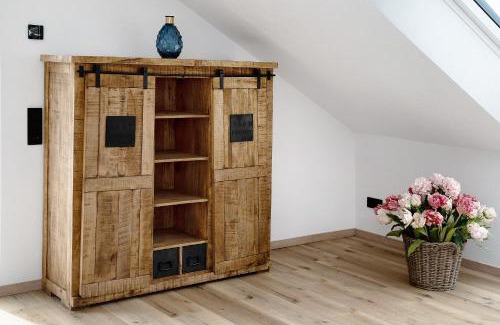Rheinau Apartamento | Moderne offene Dachgeschoßwohnung