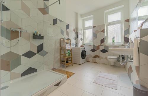 Cottbus Apartamento | modernes Apartment - zentral, ruhig, Wlan, Netflix, Küche, Schreibtisch, Parkplatz, Waschtrockner