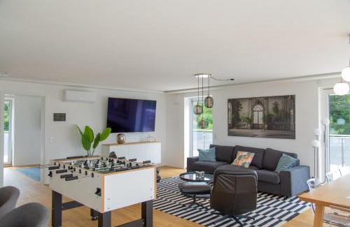 Waldkirchen Apartamento | Modernes Penthouse mit Bergpanorama & großer Terrasse, für bis zu 8 Personen