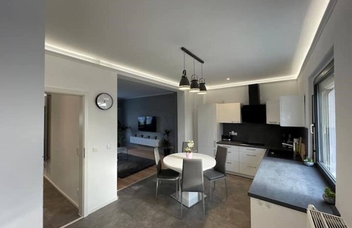 Magdeburg Apartamento | Modernes Reihenhaus mit Garten
