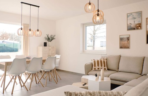 Klitten Apartamento | Modernes Schwedenhaus Lotta #4 - Skan-park Ferienhäuser & Tiny Houses am Bärwalder See