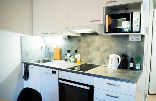 Myyrmaki Apartamento | Moderni uudisyksiö pk-seudulla