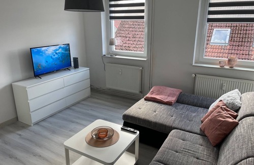 Pasewalk Apartamento | Modernly furnished apartment, quiet downtown location, parking space + dishwasher