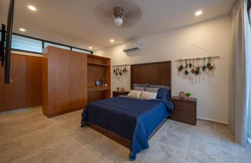 Merida Municipality Apartamento | Moderno Depa, Alberca, Bar & Gym Norte de Mérida