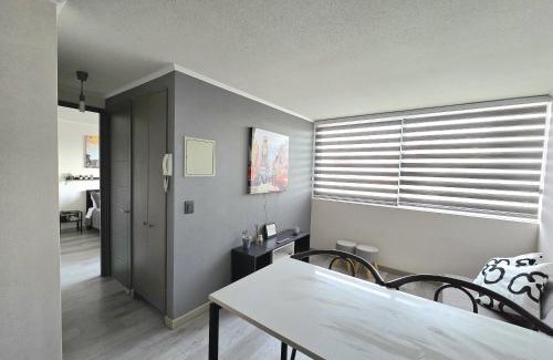 San Miguel Apartamento | Moderno departamento full equipado en San Miguel, Santiago, a pasos del metro Departamental