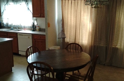 Board Camp Casa | Modest 3-bedroom house near Wolf Pen Gap and the Ouachita National Forest.