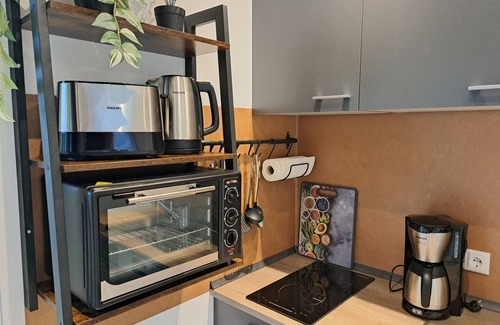 Nagel Apartamento | Modulhaus, 45 qm, 1 Schlafzimmer, Badezimmer mit Dusche und WC, Max. 4 Personen
