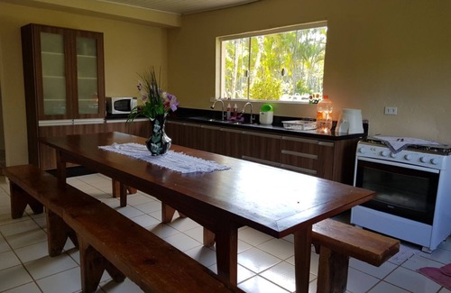 Centro Casa | Granja Santo Antônio - Mogi das Cruzes con 90% de bosque atlántico (15 personas)