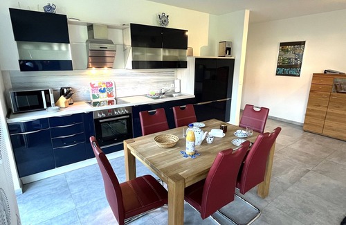 Dangast Apartamento | Este encantador apartamento premium para 4 personas es perfecto para sch