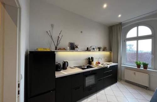 Magdeburg Apartamento | MOKA Living-Sunset Apt, Nordic Design,Küche,WLAN, SmartTV