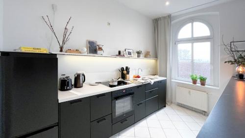 Magdeburg Apartamento | MOKA Living-Sunset Apt, Nordic Design,Küche,WLAN, SmartTV