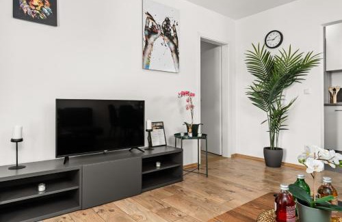 Bachviertel Apartamento | MOLA Apartments-Moderne Ferienwohnung im Herdecker Zentrum für 3 Personen-mit Balkon-Grill-Gratis Parkplatz-WLAN