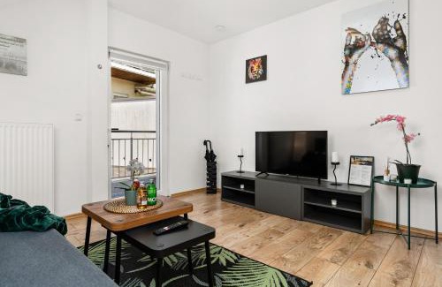 Bachviertel Apartamento | MOLA Apartments-Moderne Ferienwohnung im Herdecker Zentrum für 3 Personen-mit Balkon-Grill-Gratis Parkplatz-WLAN