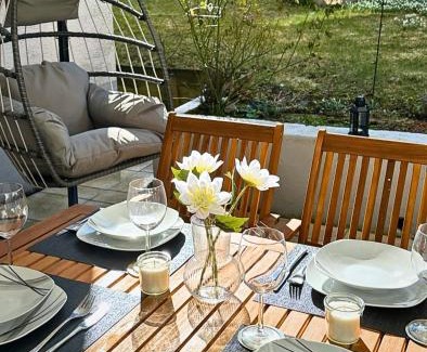 Iserlohn Apartamento | MOLA Apartments-Stilvolle Altstadtwohnung- Seilersee-5 Personen-Terrasse-Grill-Gratis WLAN