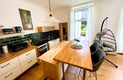 Iserlohn Apartamento | MOLA Apartments-Stilvolle Altstadtwohnung- Seilersee-5 Personen-Terrasse-Grill-Gratis WLAN