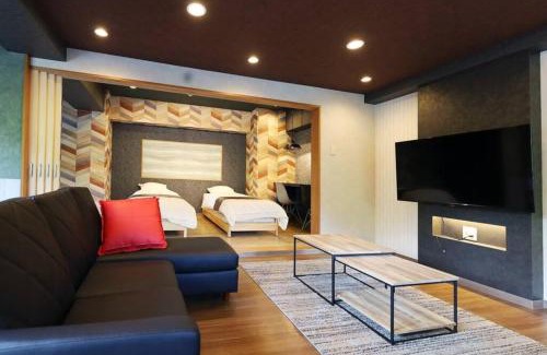 Minami Apartamento | MolinHotels201温泉付き別荘 -アクティビティを満喫できる札幌定山渓-2LDK W-beds2&S-beds4