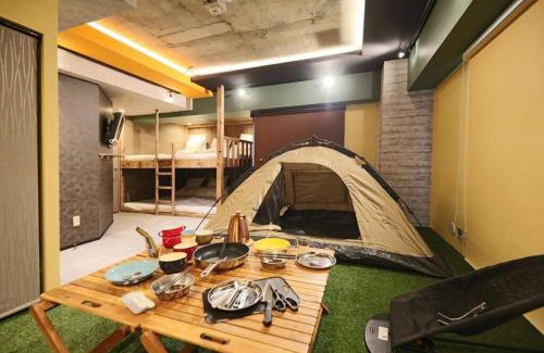 Minami Apartamento | MolinHotels506 アクティビティを満喫できる札幌定山渓 天然温泉付- CampRoom S-Beds6