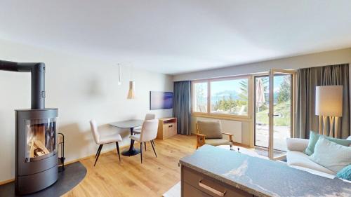 Valbella Apartamento | Molinia für 2 Personen Haus Barlangia - Lenzerheide