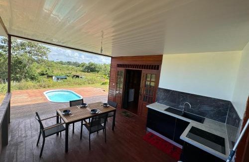 Kourou Otro | MONSTERA Bungalow Atypique avec piscine privative