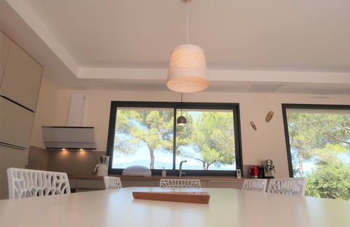 Mazan Villa | Fabulosa vista Ventoux, casa de diseño Mazanel, aire acondicionado, piscina