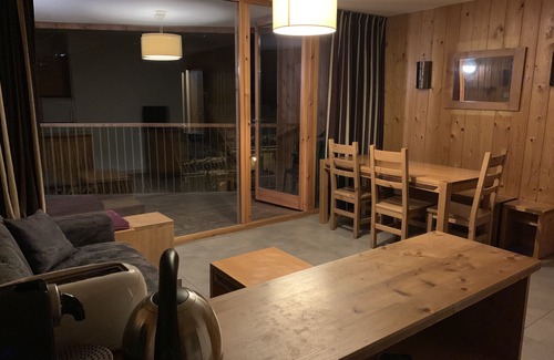 Montchavin Apartamento | Montchavin Impresionante moderno esquí plana 47M / 2 Impresionantes vistas Capacidad para 6 personas