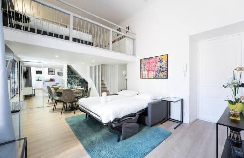 Beausoleil Apartamento | Monte Carlo Monaco Border - Luxury - Cozy - Loft - Mezzanine