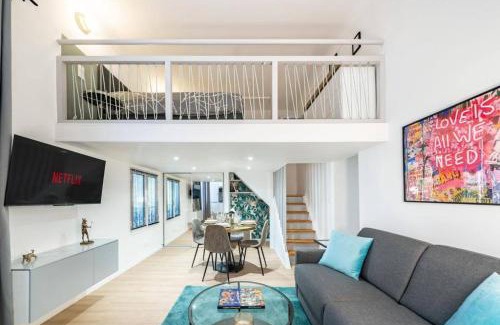Beausoleil Apartamento | Monte Carlo Monaco Border - Luxury - Cozy - Loft - Mezzanine