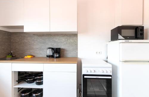 Muenster Apartamento | Monteurapartment I 8 Betten I Küche I Waschmaschine I Balkon