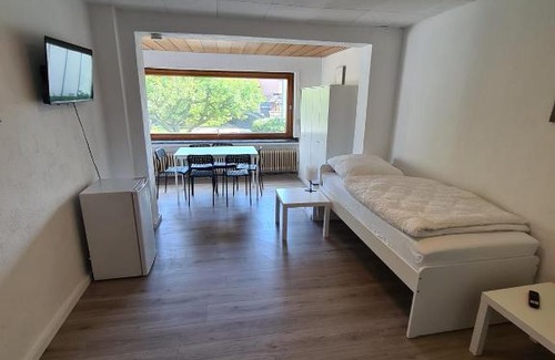Luenen Apartamento | Monteurunterkunft mit Terrasse in Lünen
