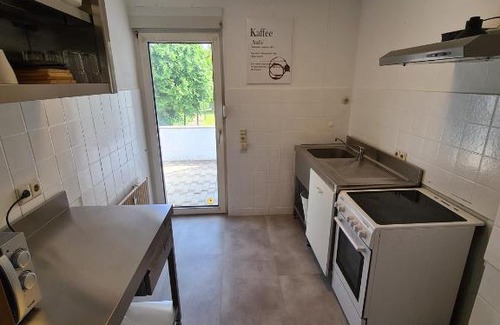 Luenen Apartamento | Monteurunterkunft mit Terrasse in Lünen