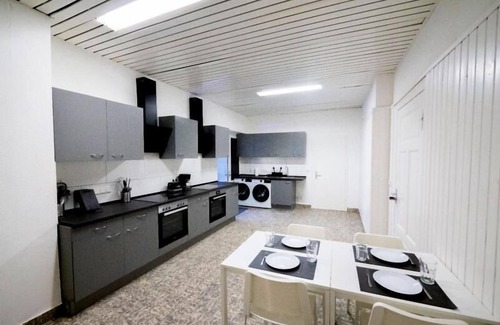 Gulzow Apartamento | Monteurwohnung in Gülzow für bis zu 7 Personen mit WLAN, Parkplatz & Gemeinschaftsküche - RZ02