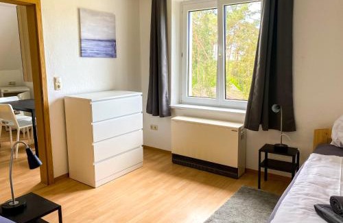 Wiednitz Apartamento | Monteurwohnungen Wiednitz, Einzelbetten, Küche, Parkplatz