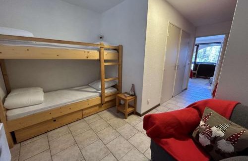 Montgenevre Apartamento | Montgenèvre : Studio rénové, ski aux pieds, 4 pers., parking inclus, animaux acceptés - FR-1-330D-135