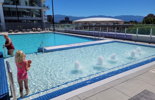 Cultural District Casa | Monthly Rates Negotiable $. 2 Pools/HT/Gym/ Pets OK. Luxury Condo @ One Water
